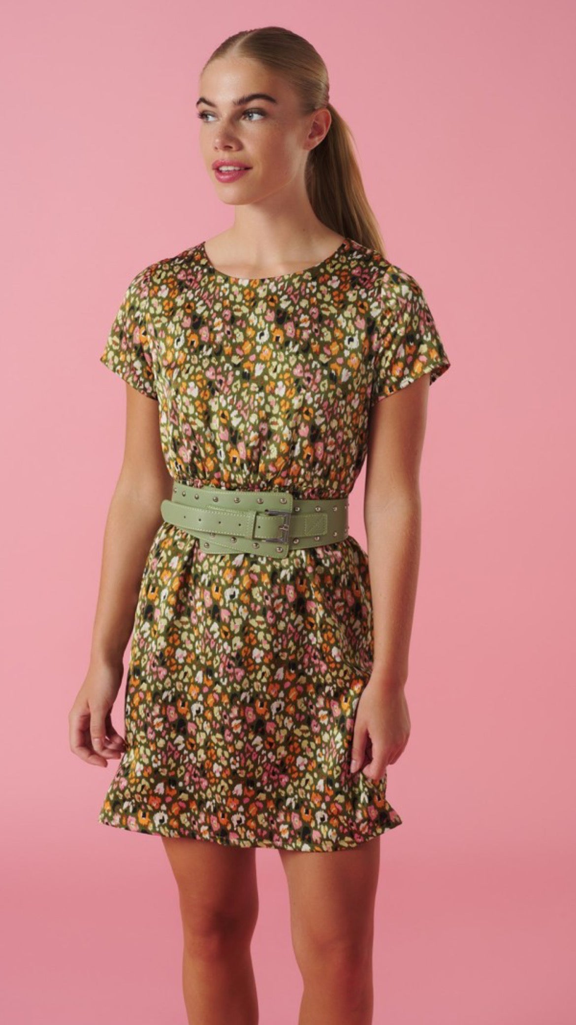 Vestido Flora Green