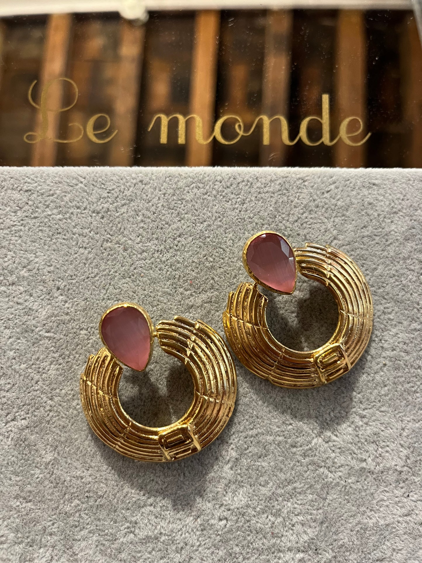 Pendientes Cairo Rosas