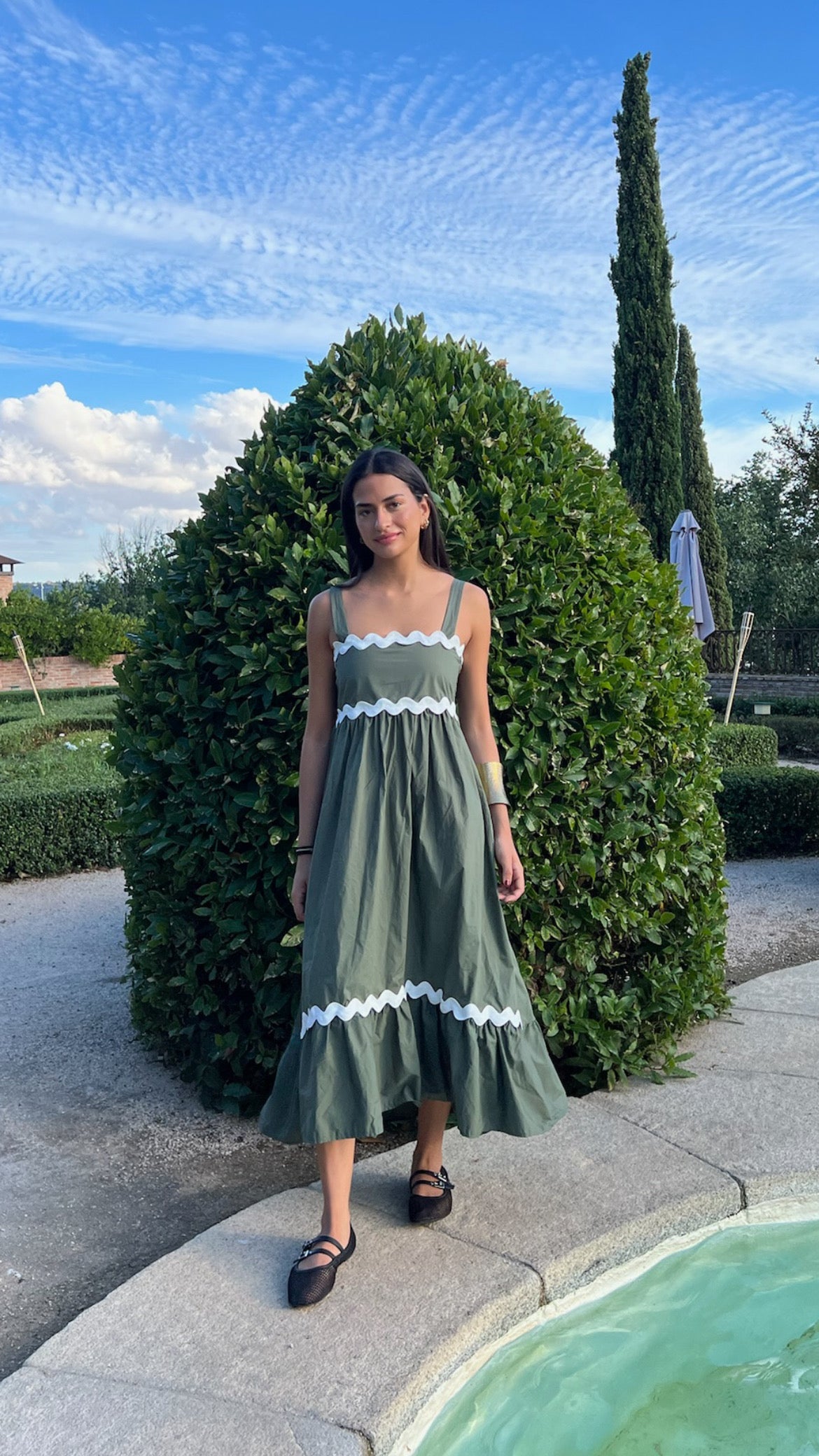 Vestido Aitana Verde