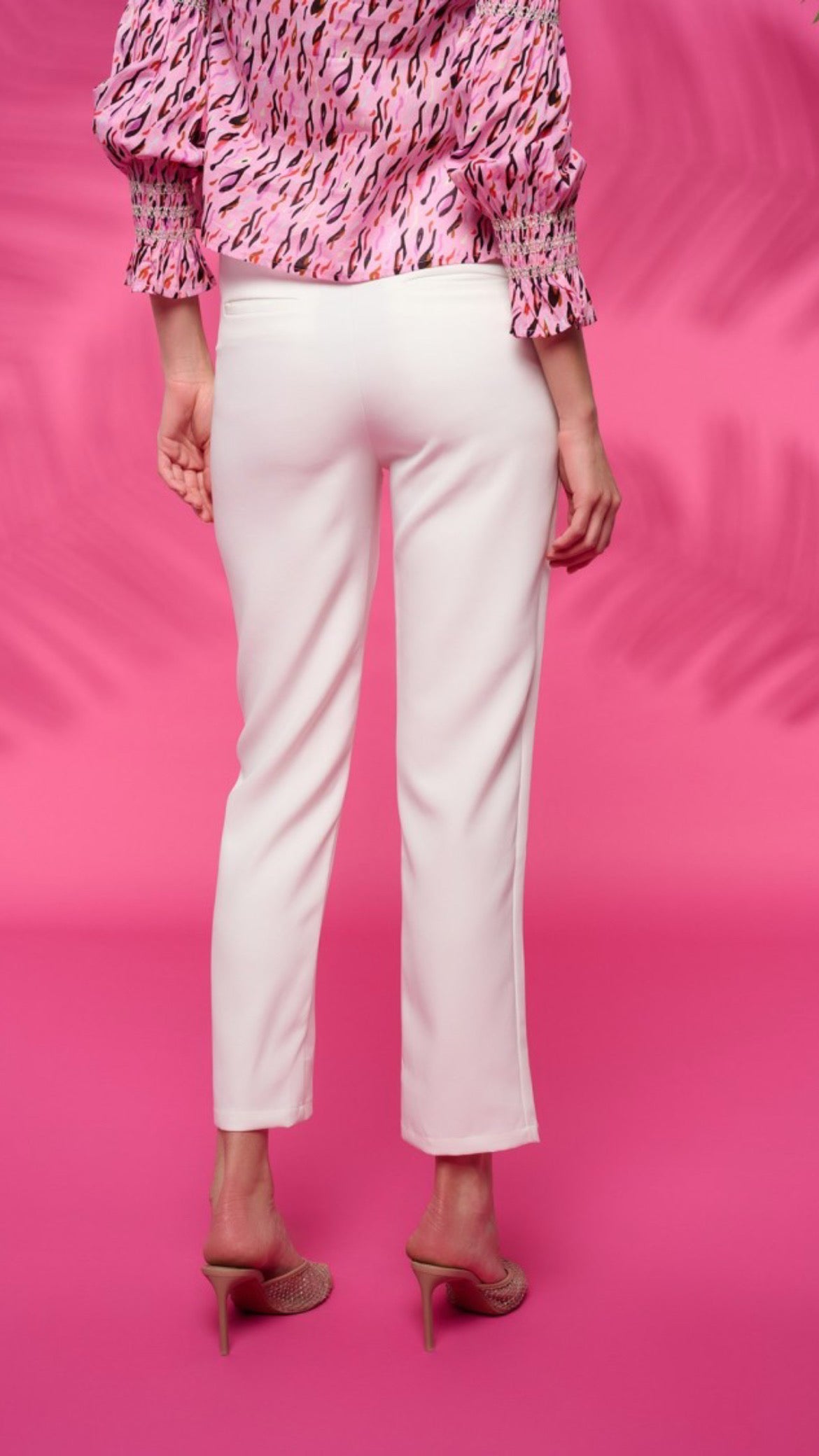 Grove White Trousers