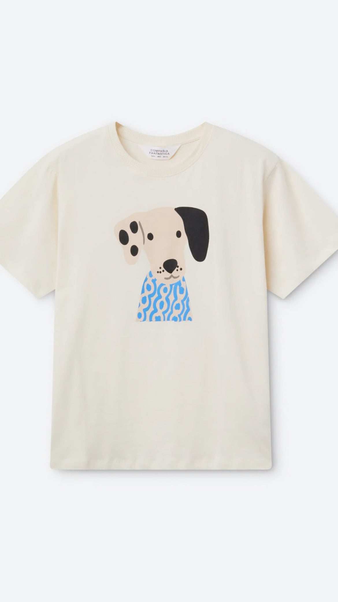 Camiseta print de perro Aquaria